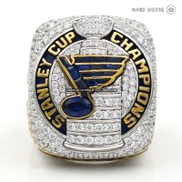 2019 St. Louis Blues Stanley Cup Ring/Pendant (C.Z.logo)